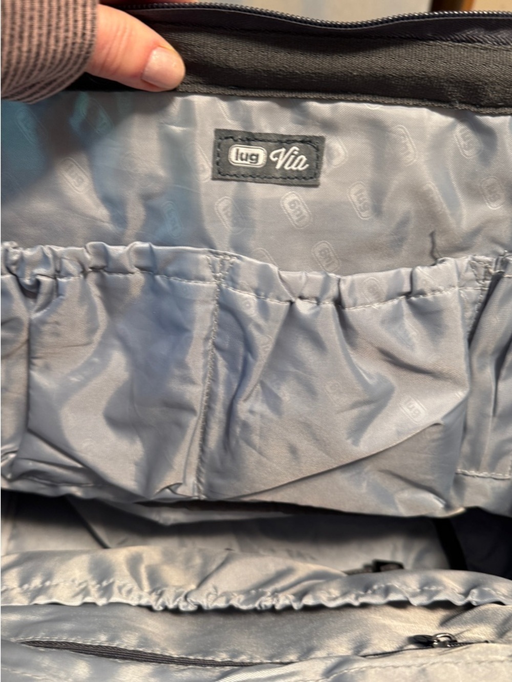 Lug Via Travel three in one bag in Charcoal Gray - Picture 5 of 8